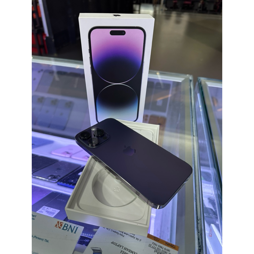 iphone 14 pro max 128gb resmi ibox mulus