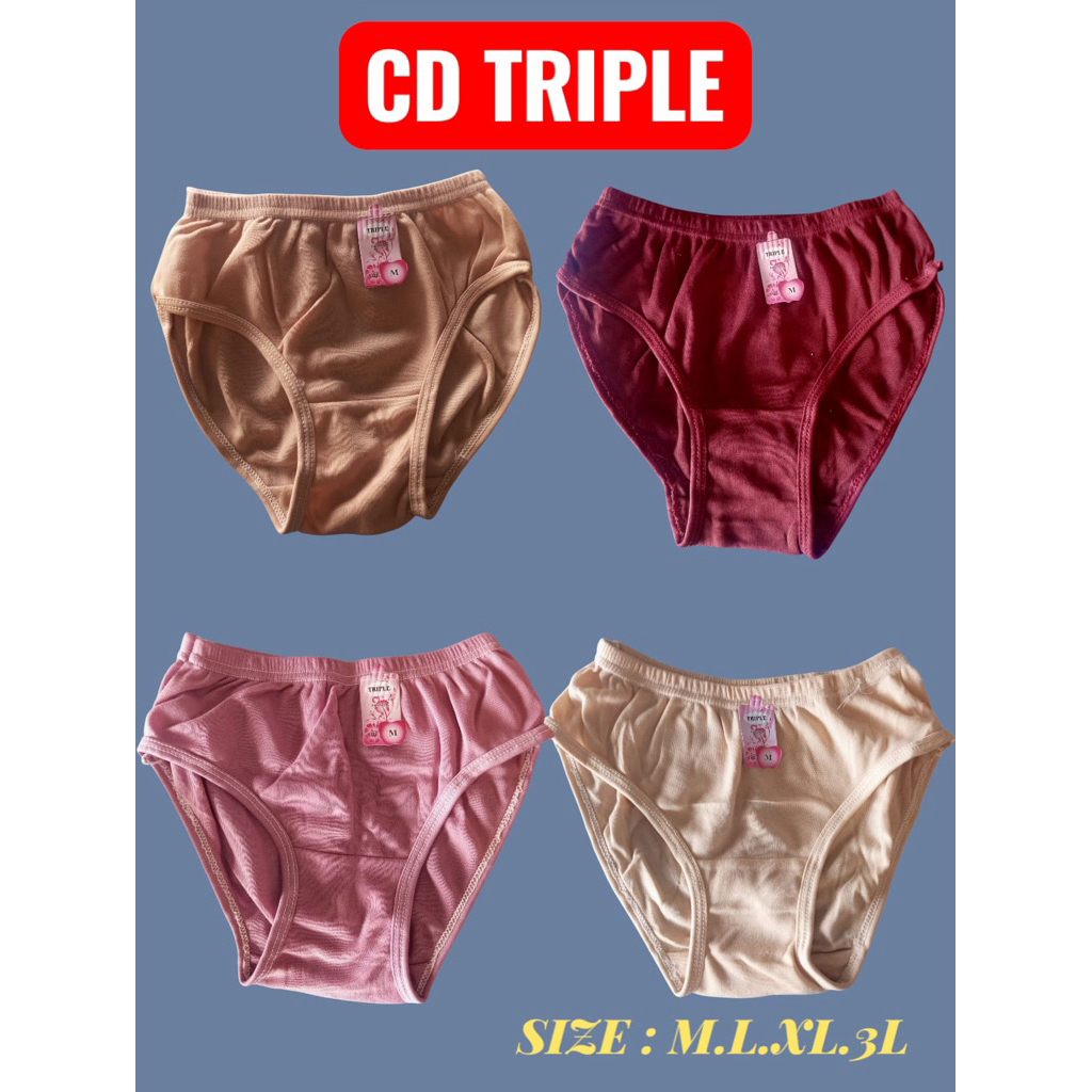 CELANA DALAM WANITA DEWASA~CD TRIPLE~CD MURAH BAGUS