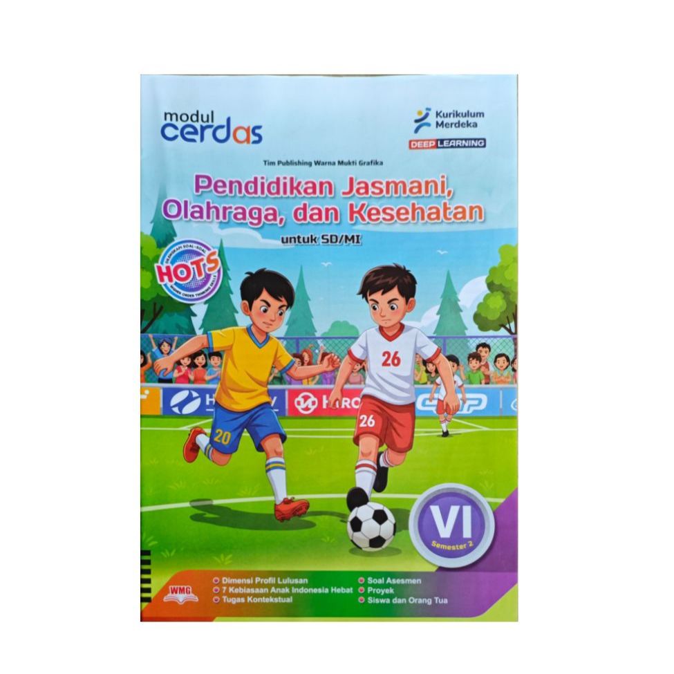 PROMO LKS Cerdas PJOK Kelas 6 Smt 2 Baru Murah