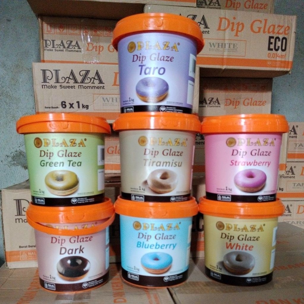 Plaza Dip Glaze Eco Donat 1 Kg / Glaze Donat