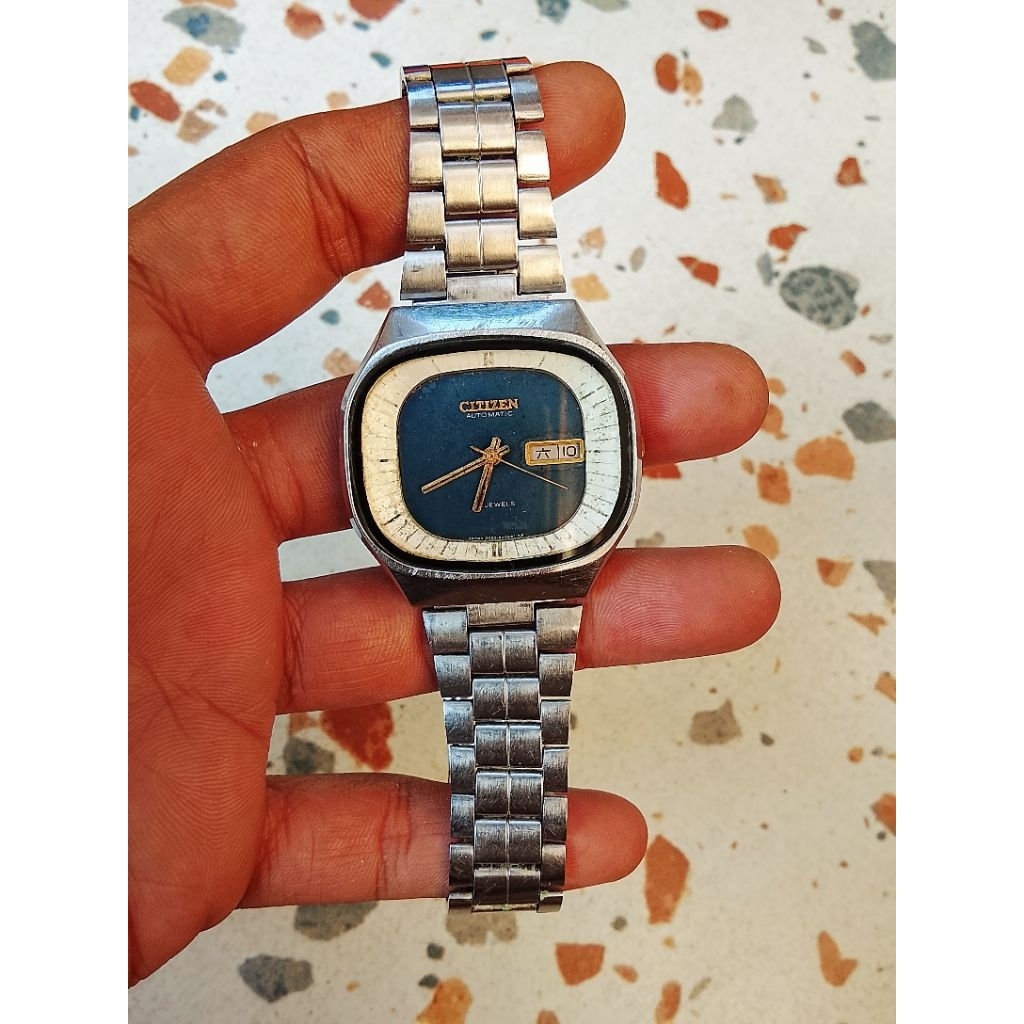 Jam tangan Citizen Tv Vintage Otomatis