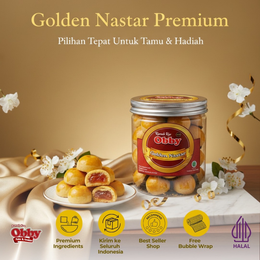 Obby Golden Nastar Premium 300gr