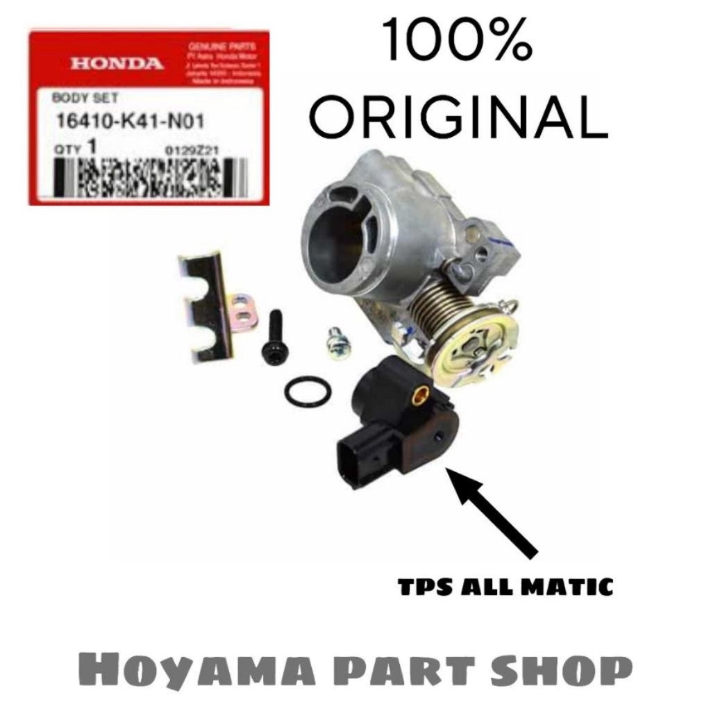 16410-K41-N01 Sensor TPS Throttle (Body Set) – Supra X 125 FI