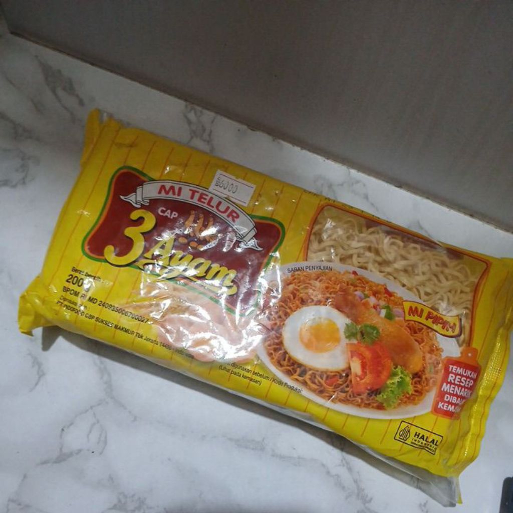 mie telur cap 3 ayam
