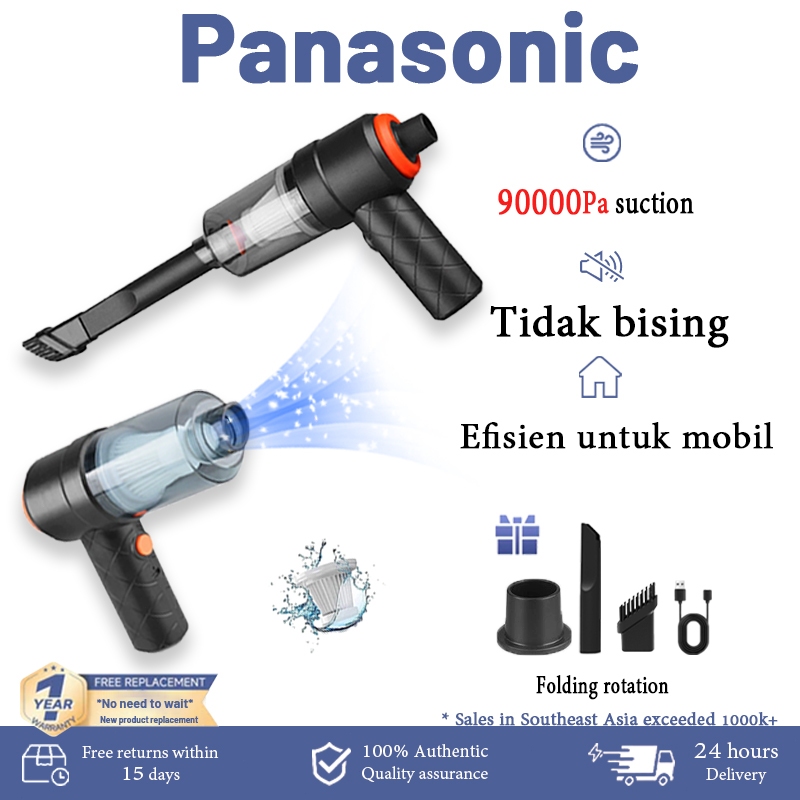 Panasonic Vacum Cleaner Portable Mini Usb 3In 1 Penghisap Debu Mobil Wireless Kasur Penyedot Debu Va