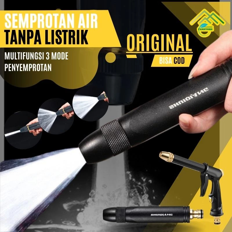 Alat Buat Cuci Motor Tanpa Listrik Kepala Semprotan Air Tanpa Selang Semprotan Pistol Air Cuci Mobil