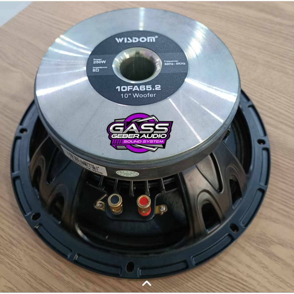 speaker 10 inch Wisdom 10fa652 speaker wisdom 10fa65.2