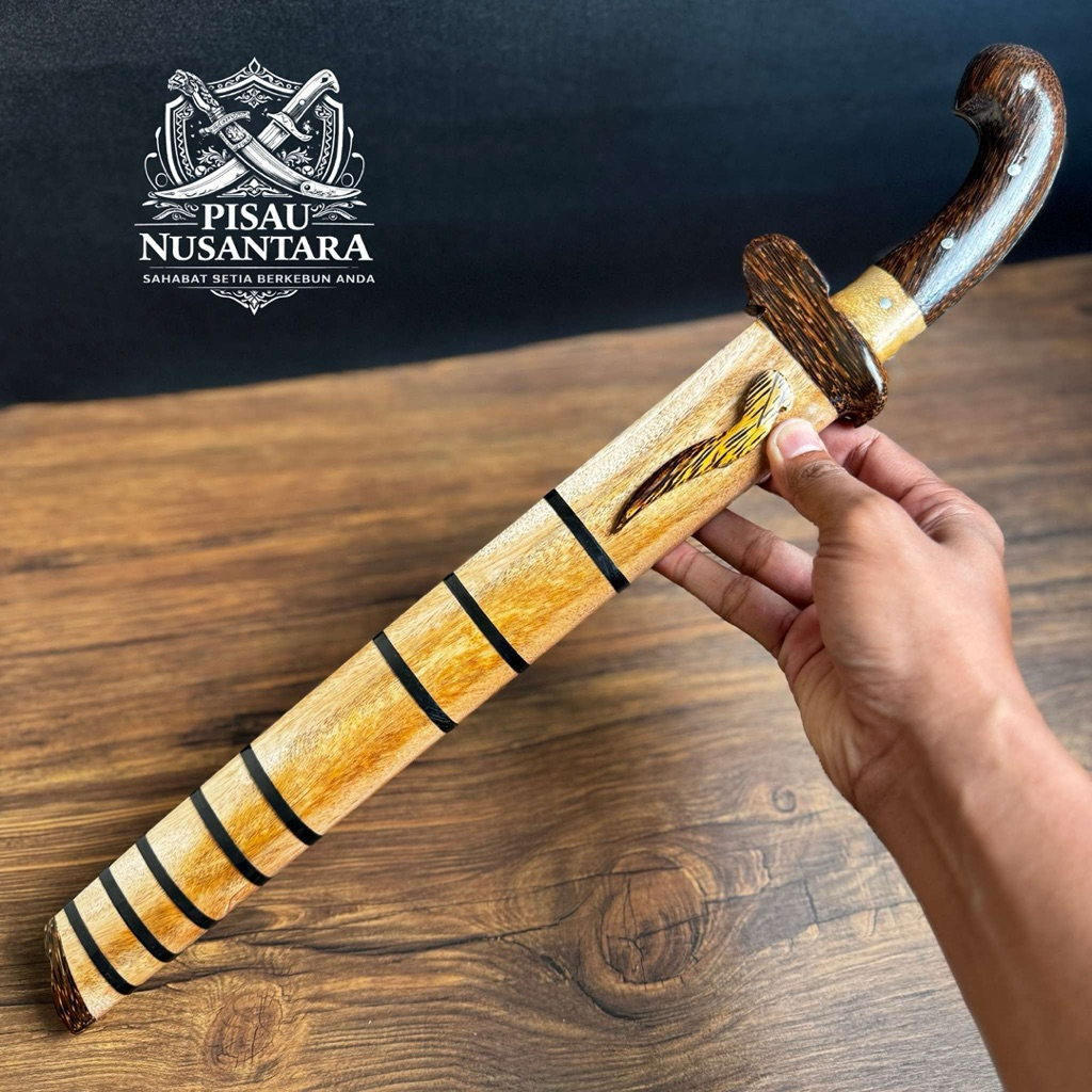 Golok Baja Per Golok Pamoroan bilah tebal panjang fulltang