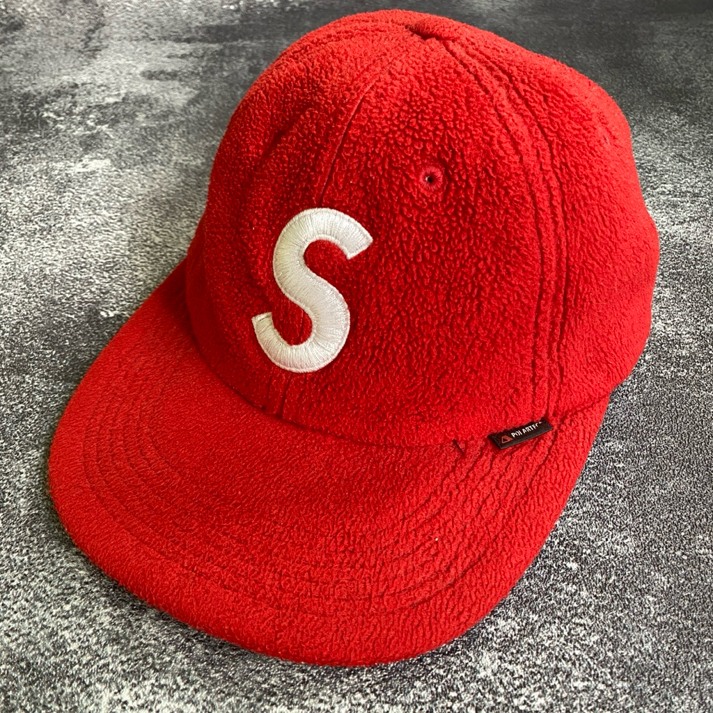 Supreme Polartec S Logo 6-Panel FW18
