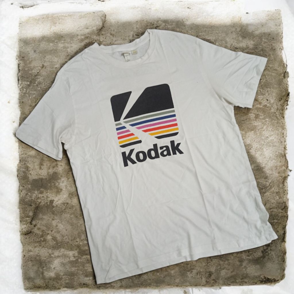 kaos h&m x kodak original
