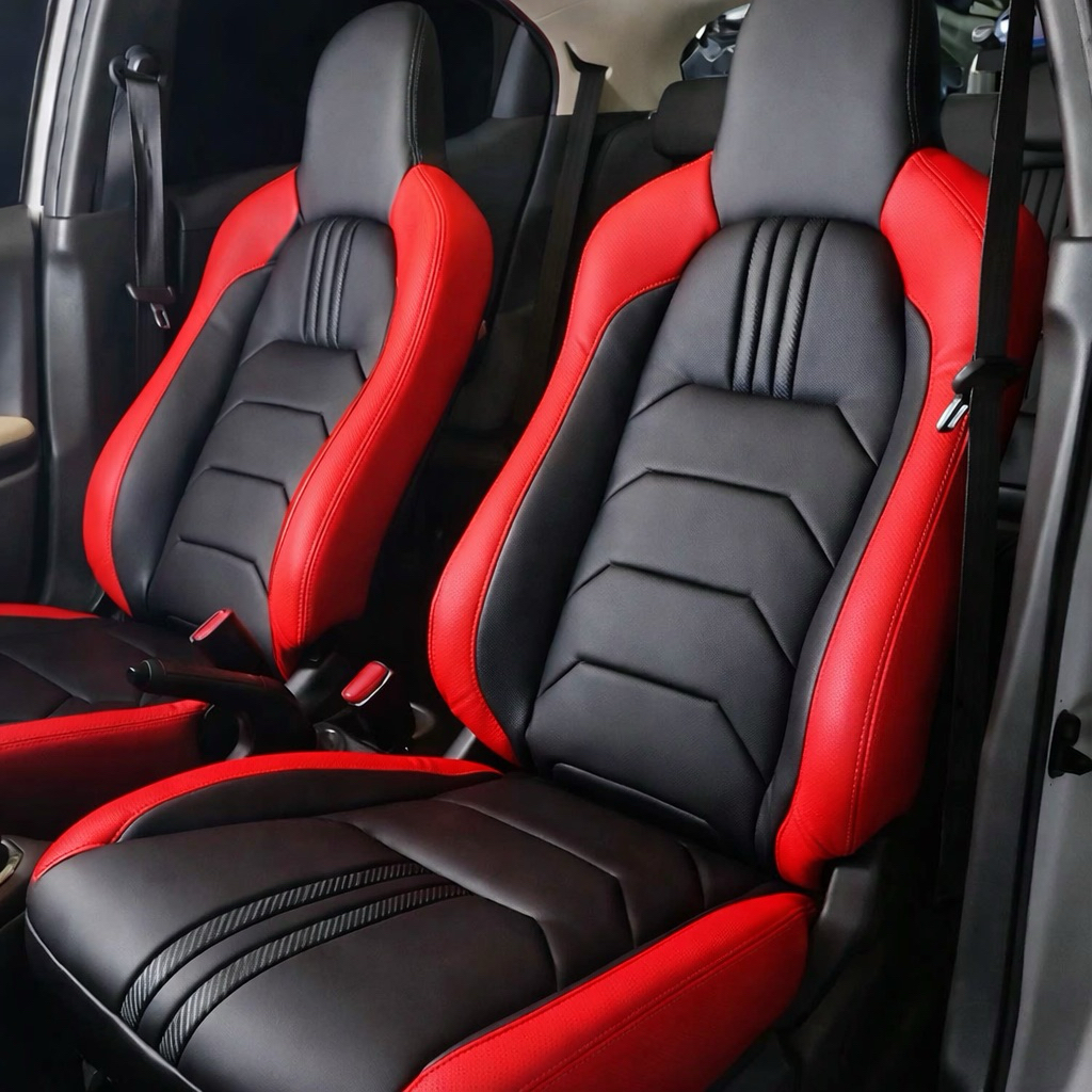Sarung jok mobil brio 2013-2025 jok depan dan belakang