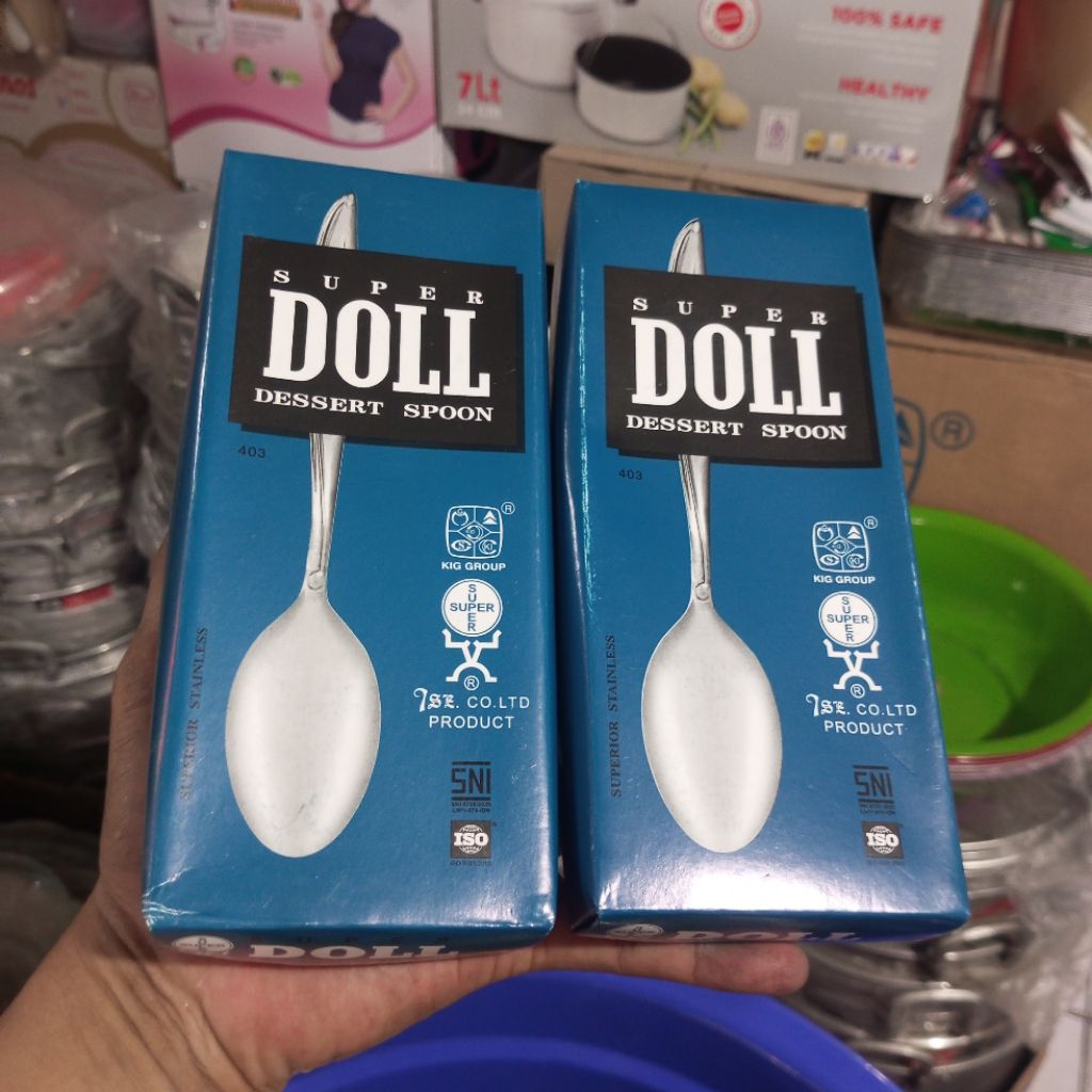 6pcs Sendok Super Doll Kig Group Original