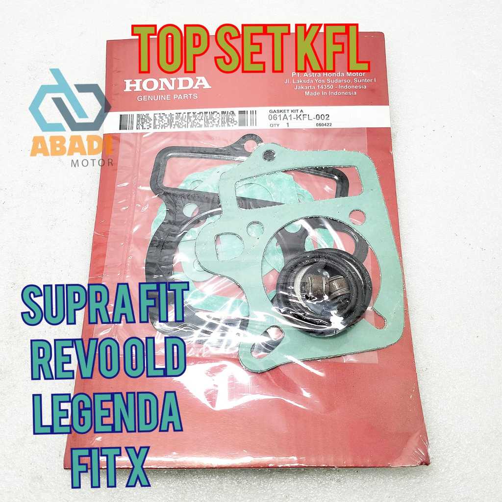 Packing Top Set Ori Honda KFL Supra Fit New Revo 100 Lama Astrea Legenda FIT X Gasket Packing TopSet