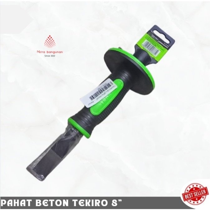 Tekiro - Pahat Beton Lantai Bobok Bubut Dinding Besi 8 Inch - Original