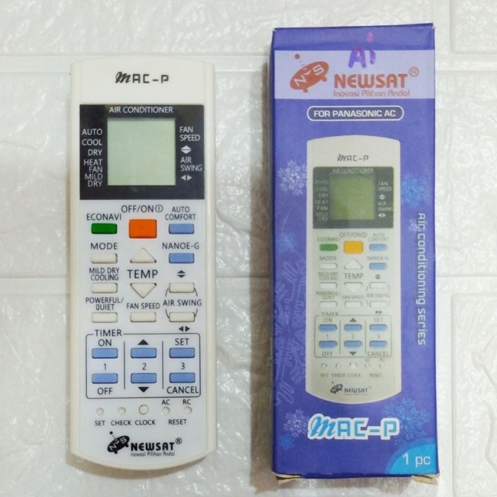 BTM - PANASONIC remote control AC econavi