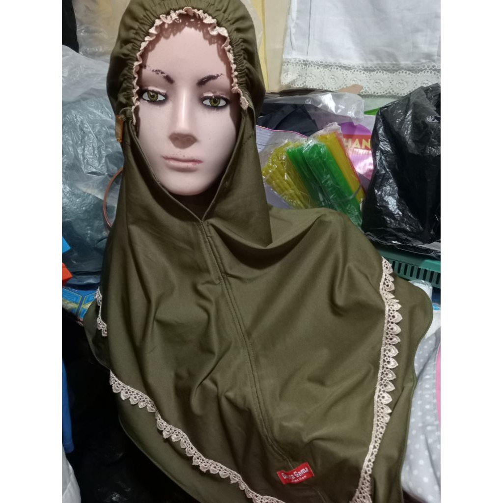 JILBAB INSTAN MODEL LUCU