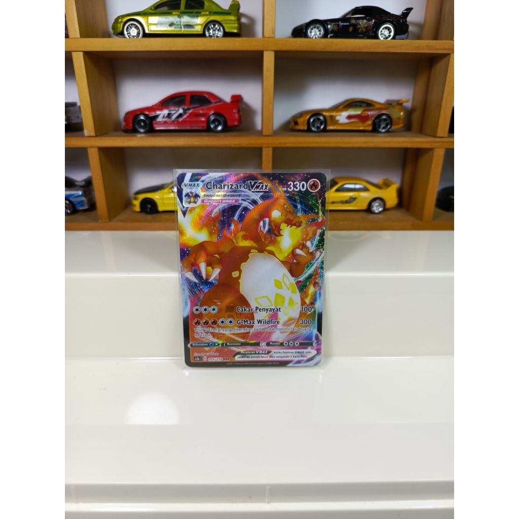 kartu pokemon indonesia tcg rrr charizard vmax