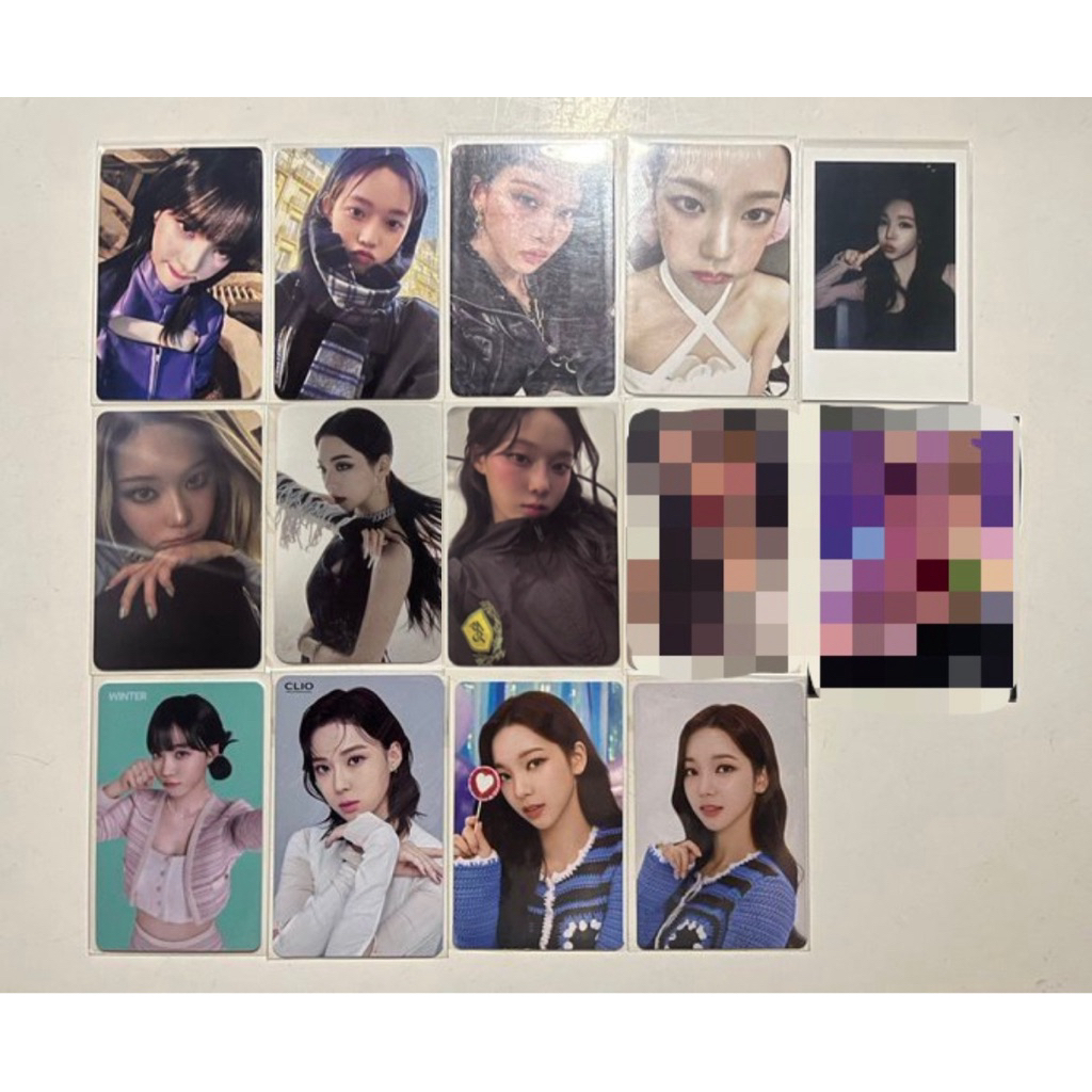 aespa ningning winter giselle karina cimol sg24 dw pob