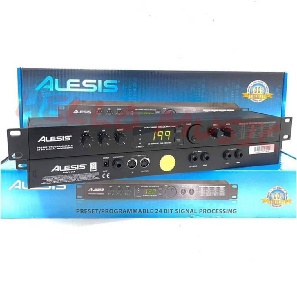Effect Vocal Alesis MICROVERB4 USA Original Efek Vokal Microverb 4