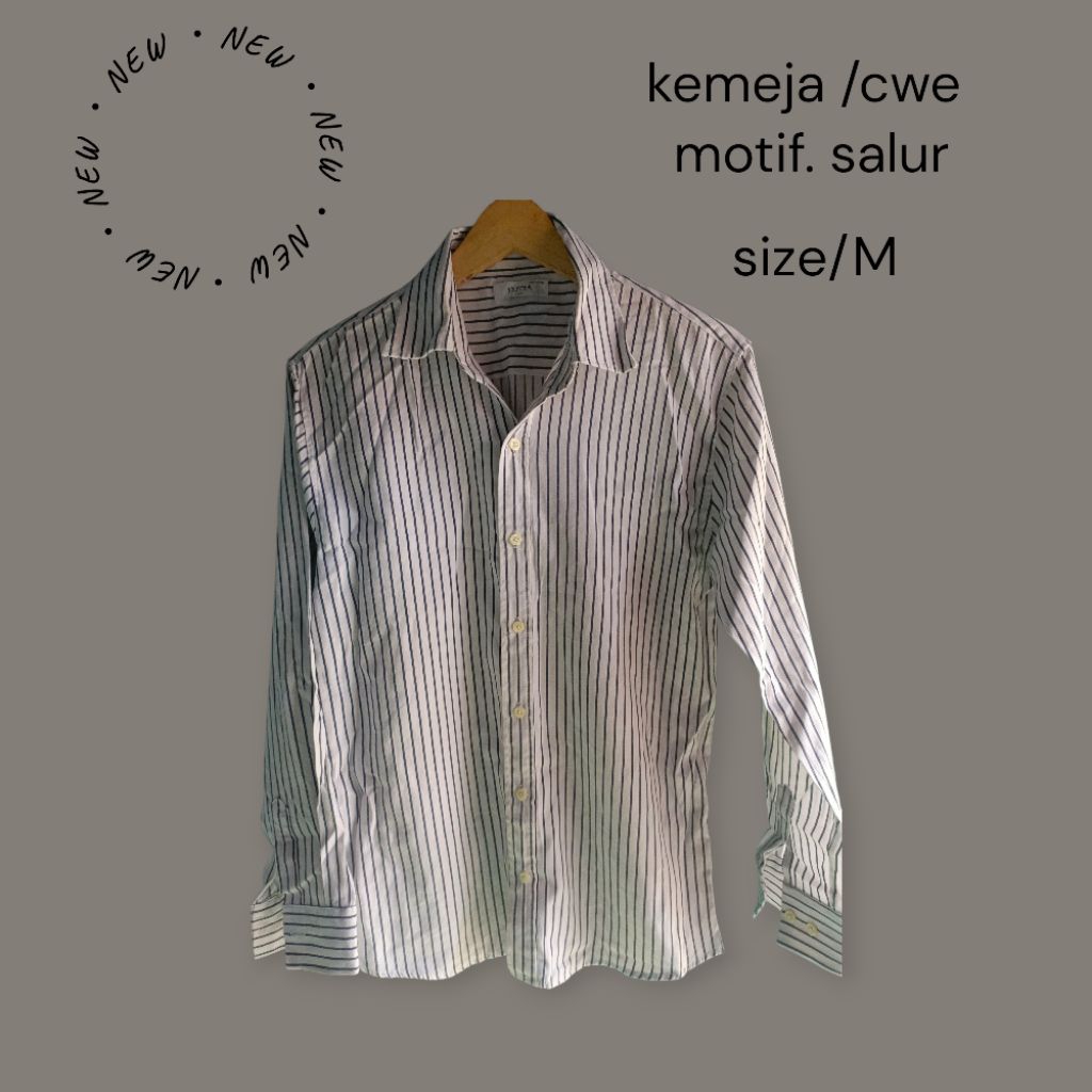 kemeja cewek salur