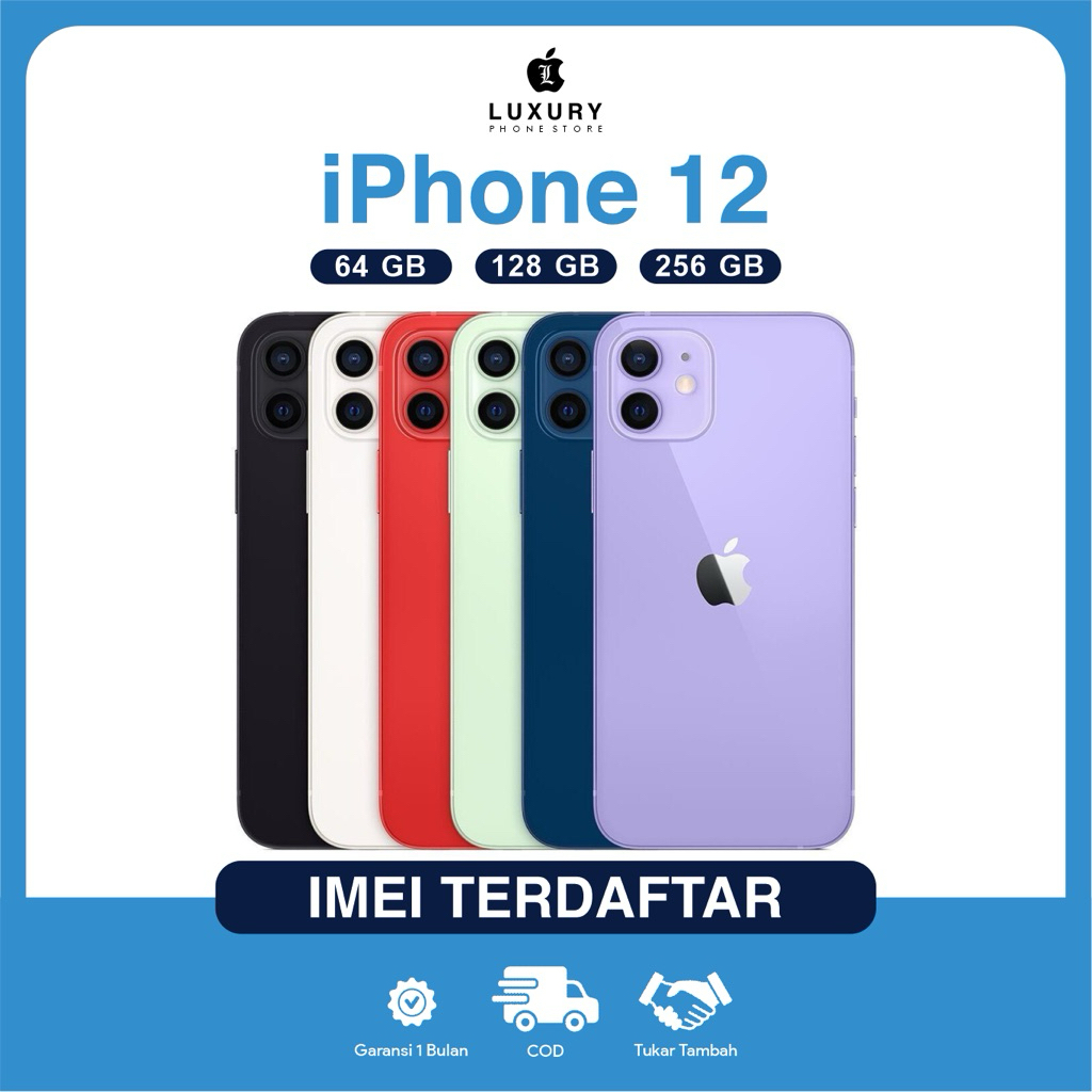iPhone 12 second resmi terdaftar BC
