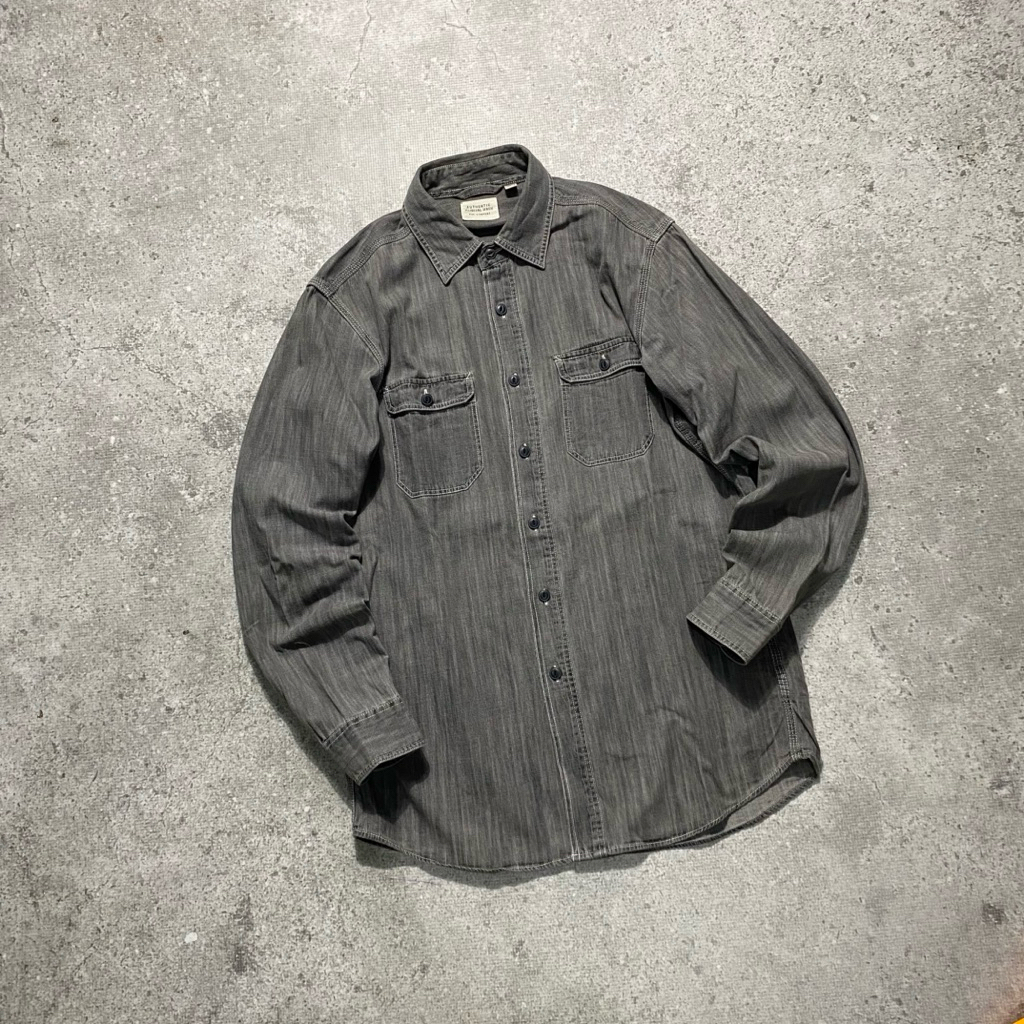 Uniqlo Chambray Work Shirt Second