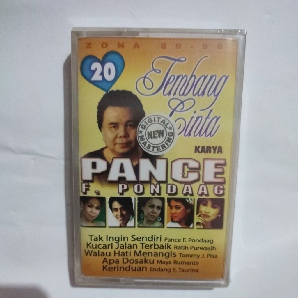 KASET 20 TEMBANG CINTA KARYA PANCE F PONDAAG