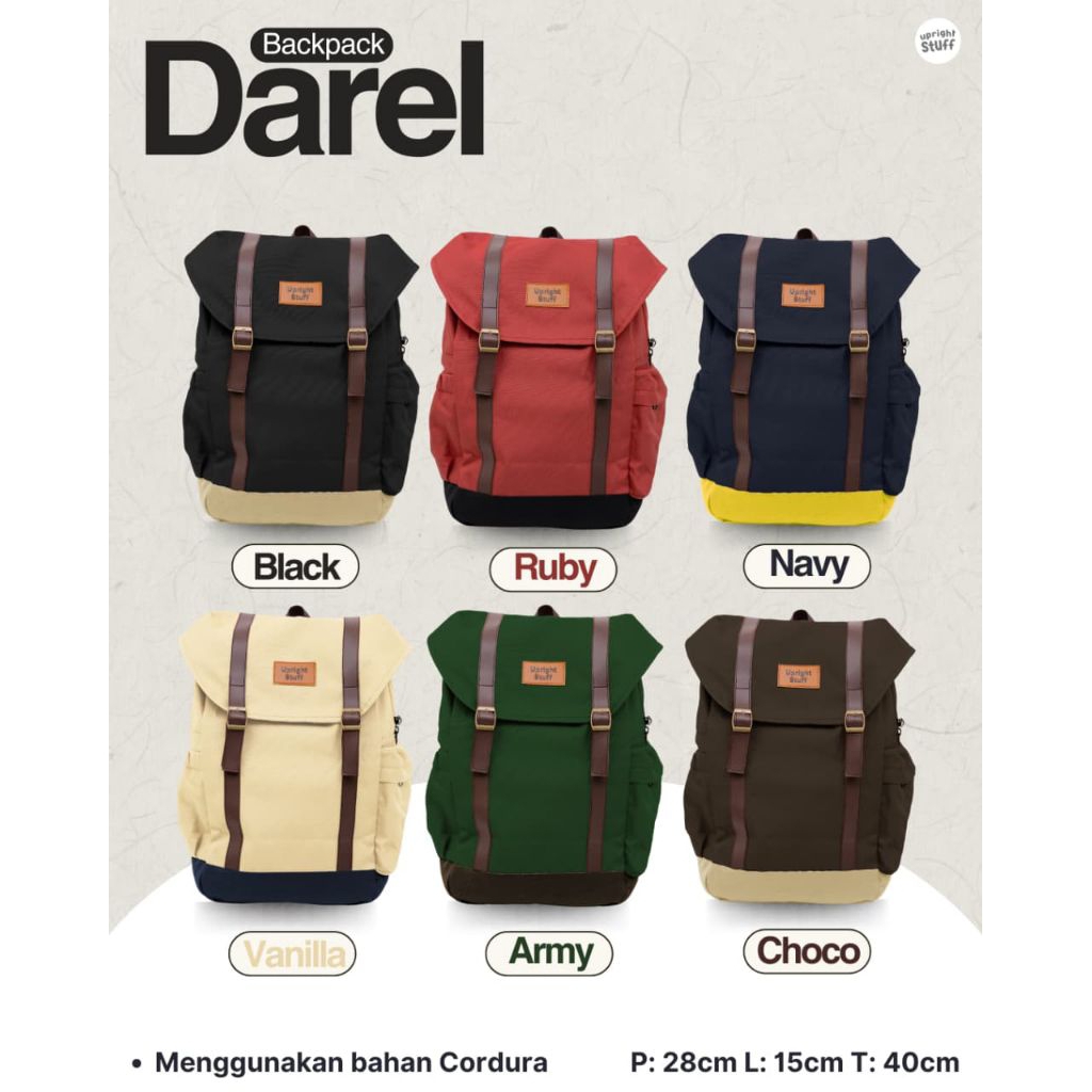 PO‼️tas ransel anak DAREL BACKPACK by upright