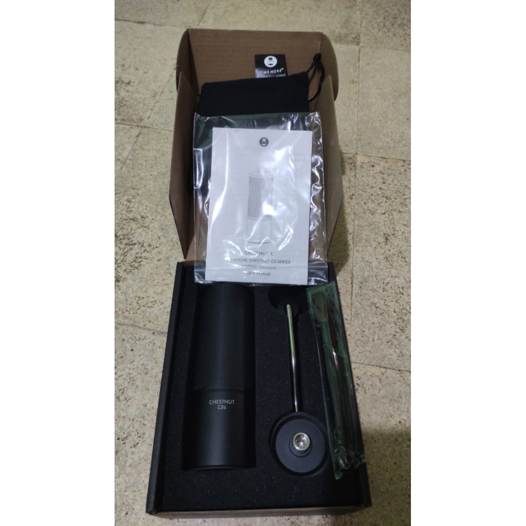 Hand Grinder TimeMore Chestnut C3s