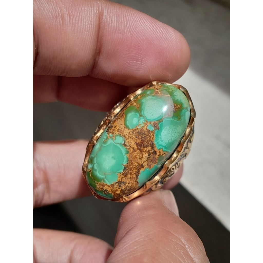BATU CINCIN PIRUS PERSIA URAT EMAS CEPLOK
