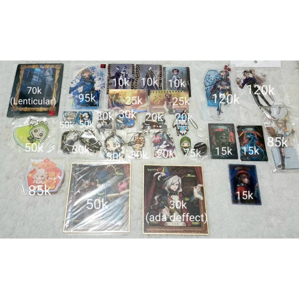 Official Identity V Merch Alva Aesop Eli Naib Wuchang Joseph Luca