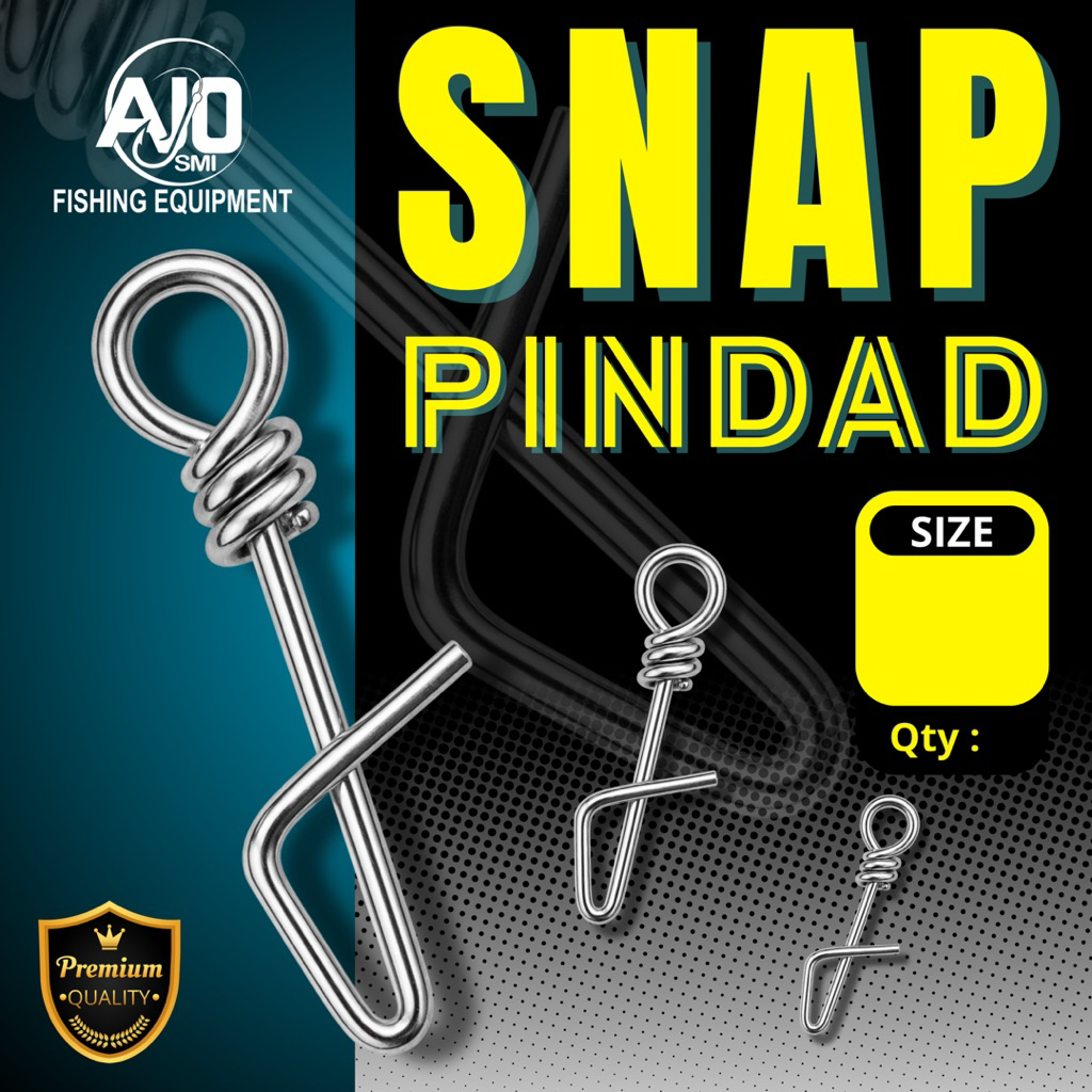 Snap Pindad Stainless Steel AJO - Snap Pancing Kuat Tahan Karat