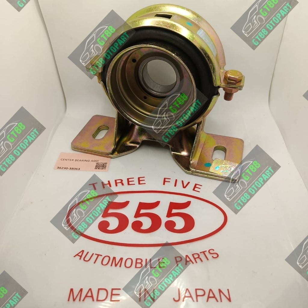 CENTER BEARING ASSY KARET GANTUNGAN KOPEL DYNA RINO 14B LT115 PN.36230-38063 ORI 555 JAPAN