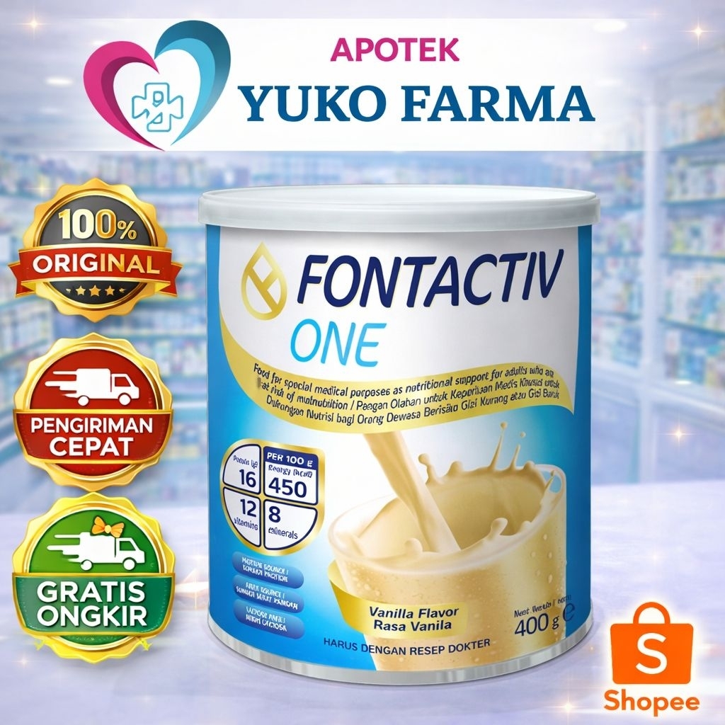 FONTACTIV ONE VANILA 400 GRAM