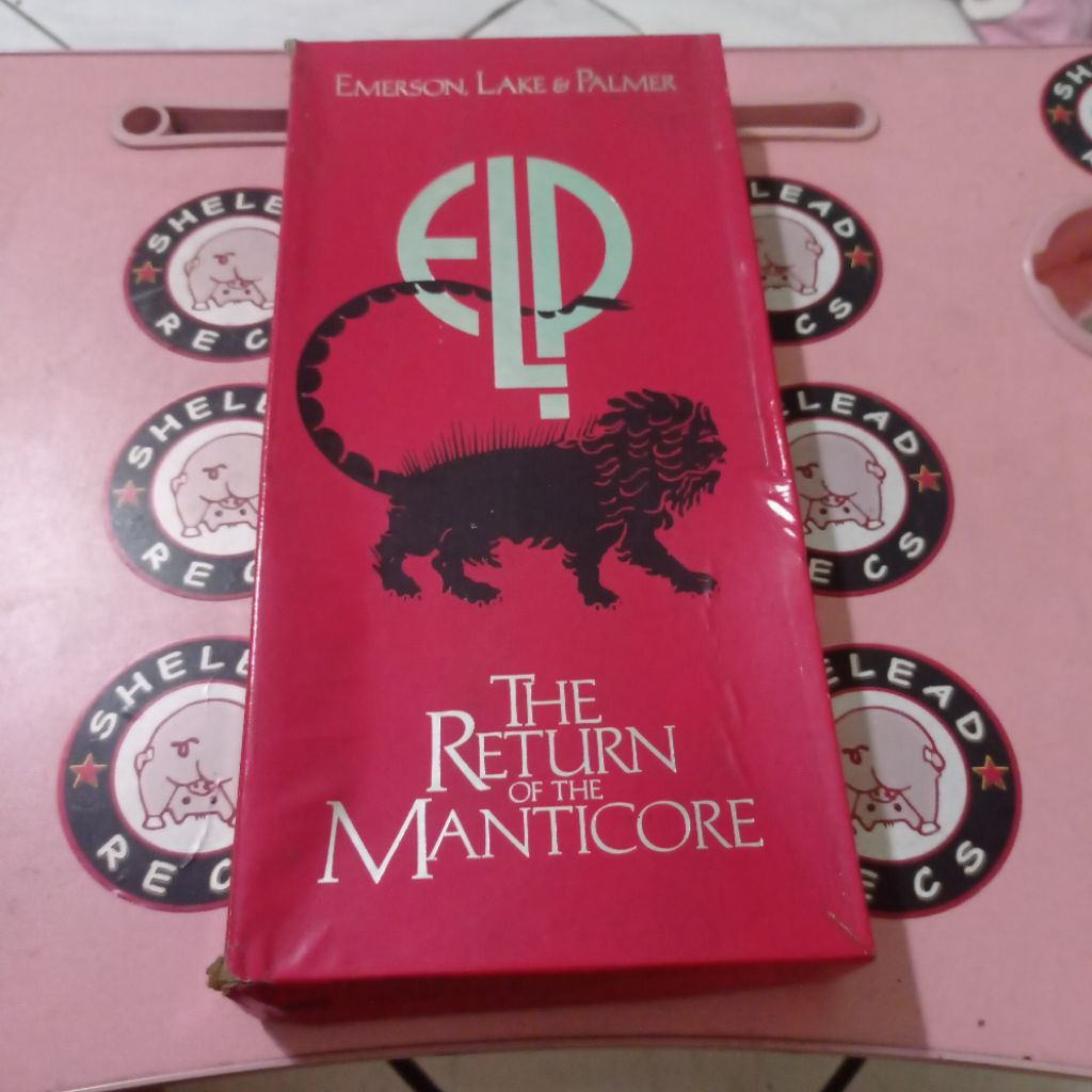 Box Set CD Emerson Lake & Palmer - The Return Of The Manticore