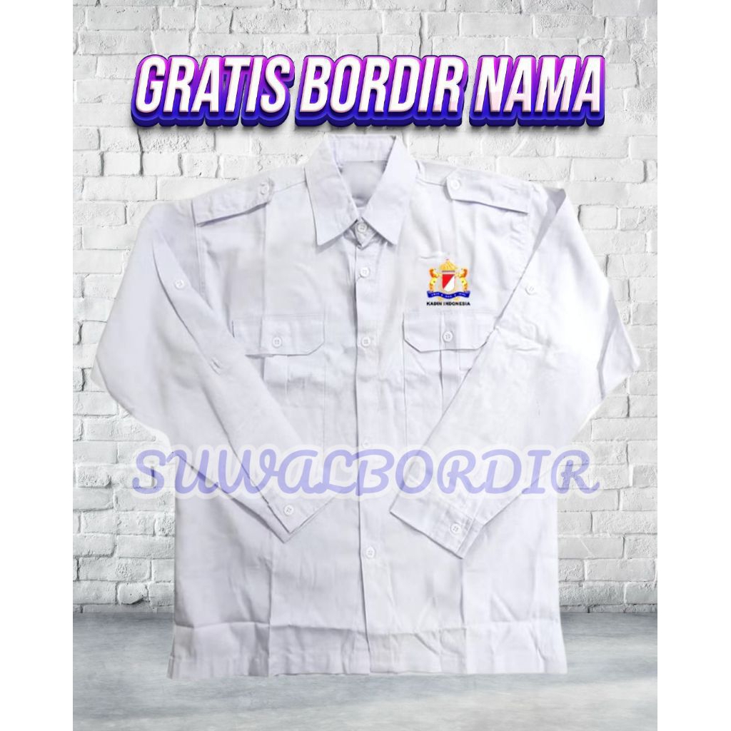 KEMEJA IKADIN LENGAN PANJANG TERBARU SERAGAM IKADIN ATASAN BAJU IKADIN KEMEJA KERJA IKADIN KEMEJA BO