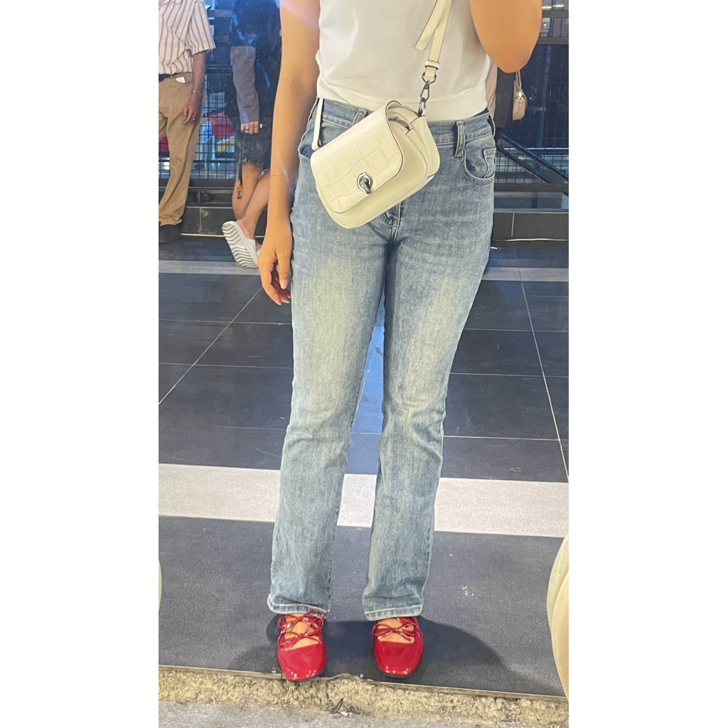 preloved cutbray jeans