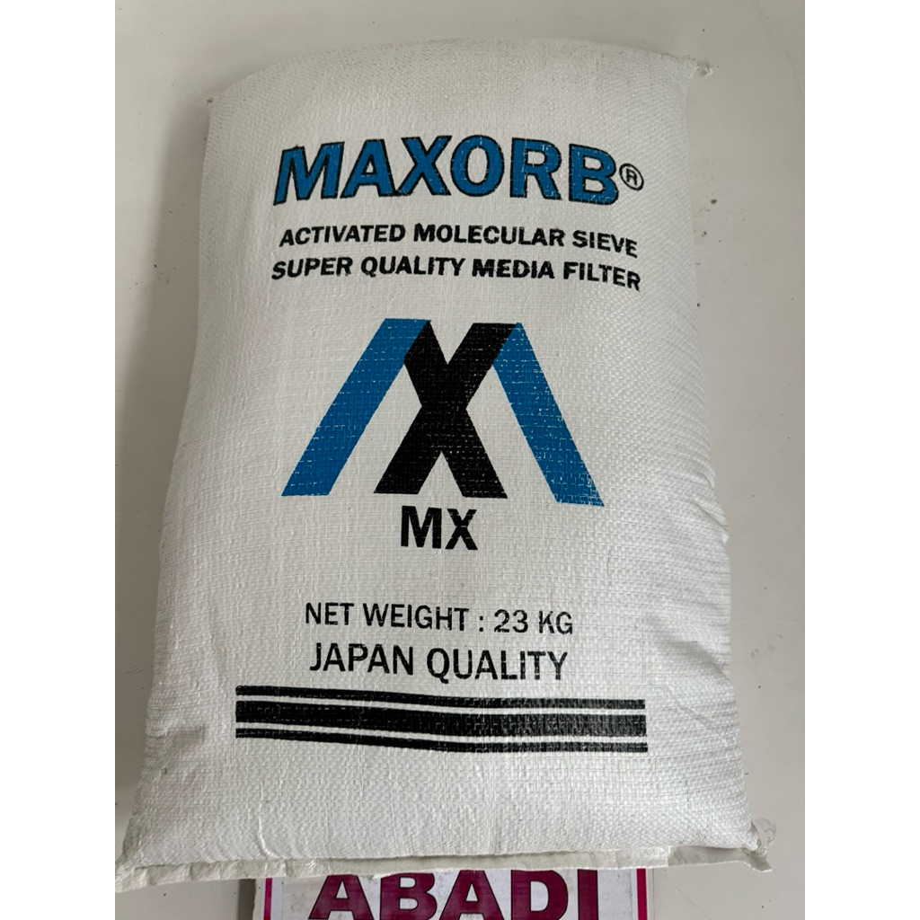 MAXORB Maxone maxorb 25 kg Pengganti manganese Pengganti carbon Penganti pasir silica Maxorb merupak