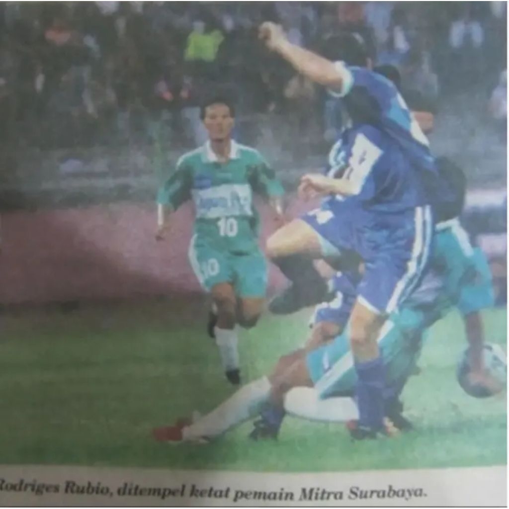 jersey retro mitra surabaya 1998