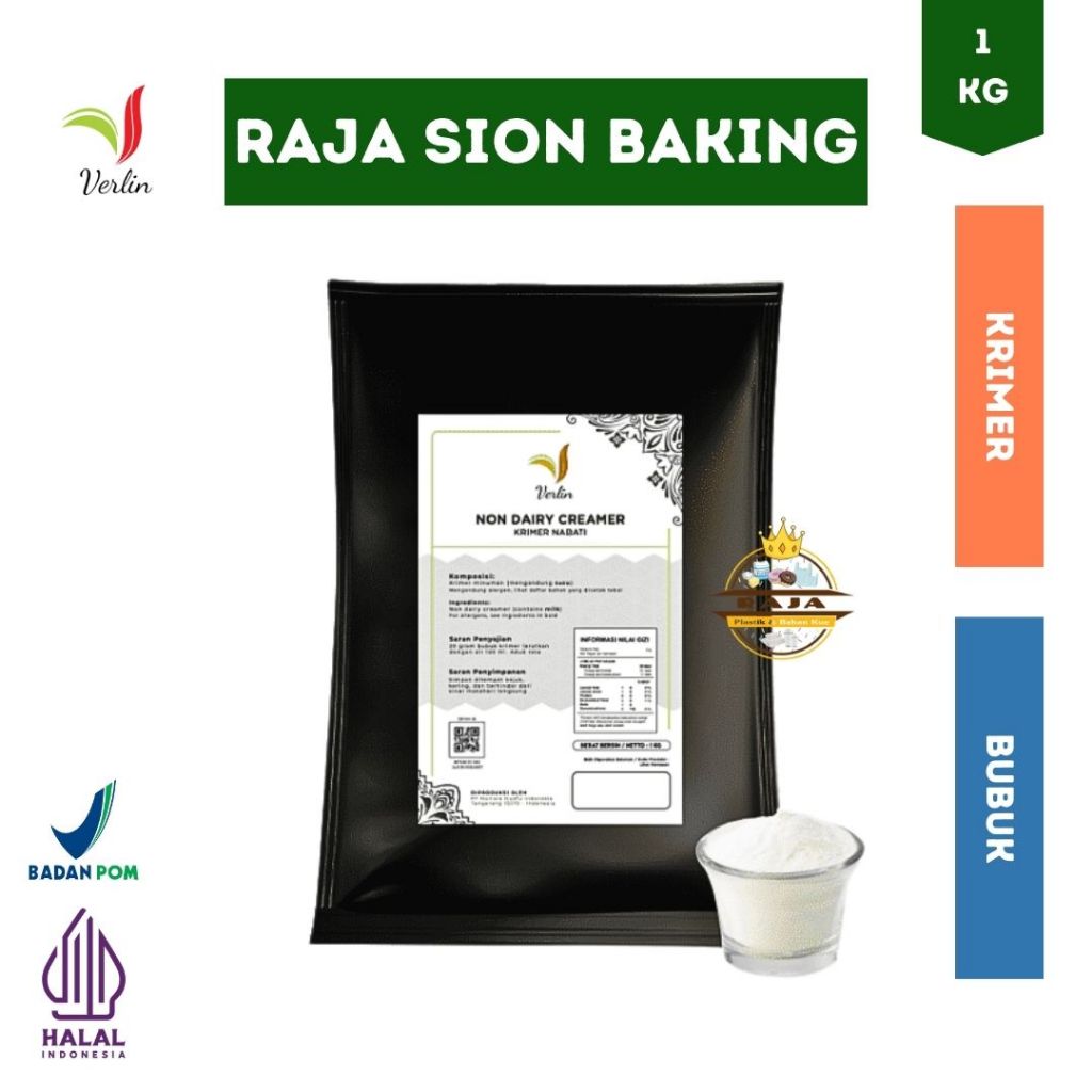 VERLIN Non Dairy Creamer 1 KG / Krimer Bubuk Verlin