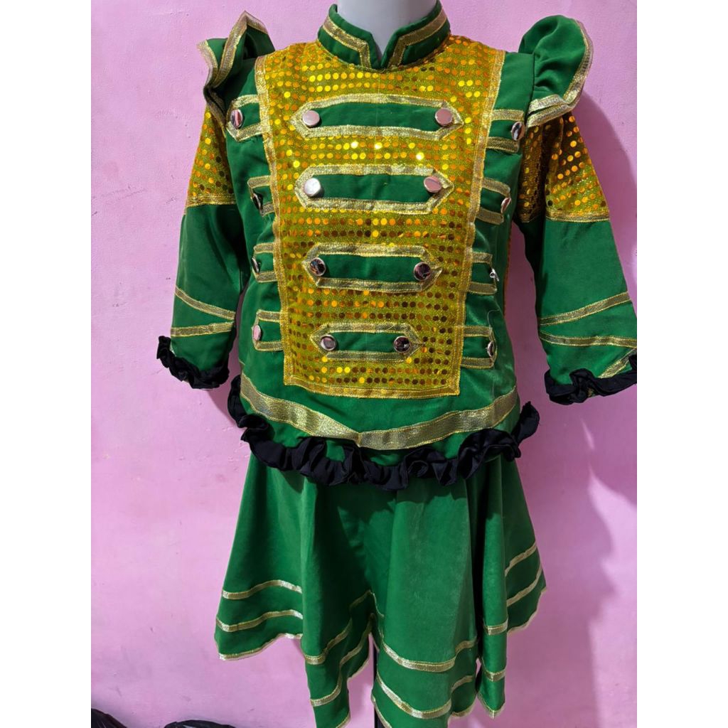 baju mayoret drumband TK SD SMP SMA