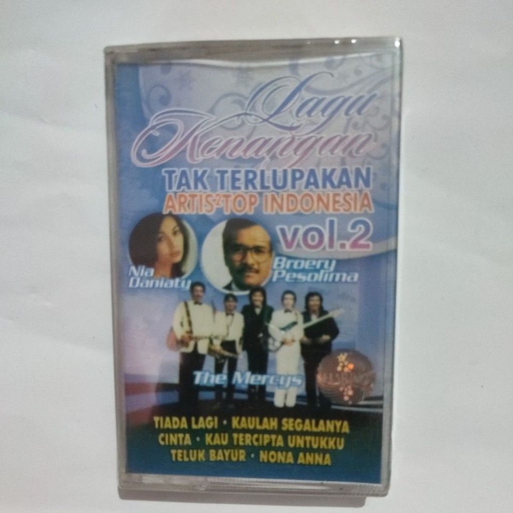 KASET ARTIS POP INDONESIA VOL2 NIA DANIATY BROERY PESOLIMA THE MERCYS ARIE KOESMIRAN DLLOYD PANBERS 