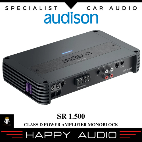 Power Amplifier Monoblock 1 Channel AUDISON SR 1.500 Class D RMS Power 1000 Watt Original