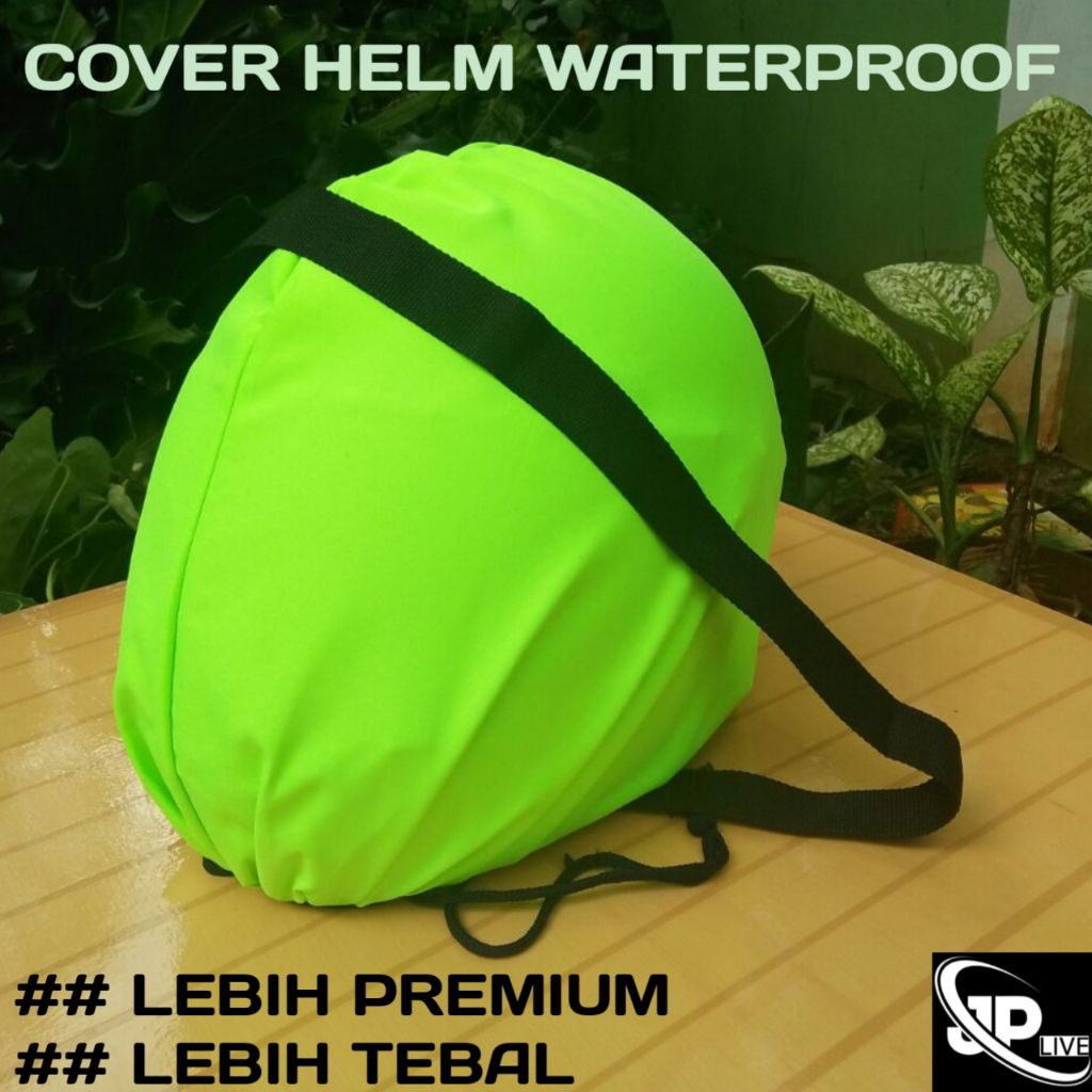 Cover Helm ANTI AIR BAHAN TEBAL | Sarung Helm | Tas Helm untuk motor anti air