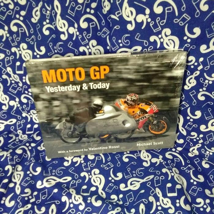 buku MOTO GP - GRAND PRIX - Valentino Rossi - Yesterday and Today - IMPORT