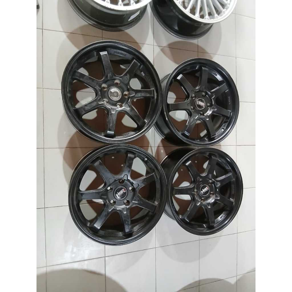 VELG MOBIL SEKEN SECOND RING 17 RACING HSR BOROKO TJH R17 5X114 COCOK HRV TERIOS RUSH INNOVA DLL