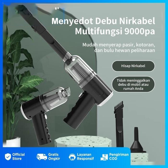 Krisbow - Vacuum Cleaner Portable Alat Penyedot Debu Serbaguna