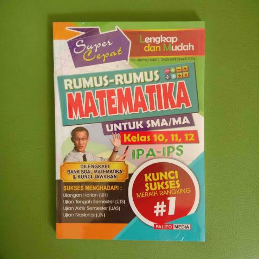 Buku Rumus Matematika Super Cepat Lengkap Untuk SMA / SMK