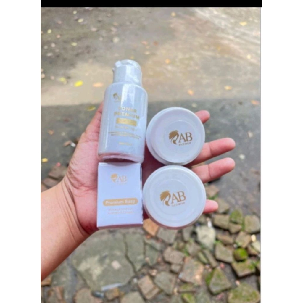 CREAM GLOW UP BY AB KEMASAN BARU