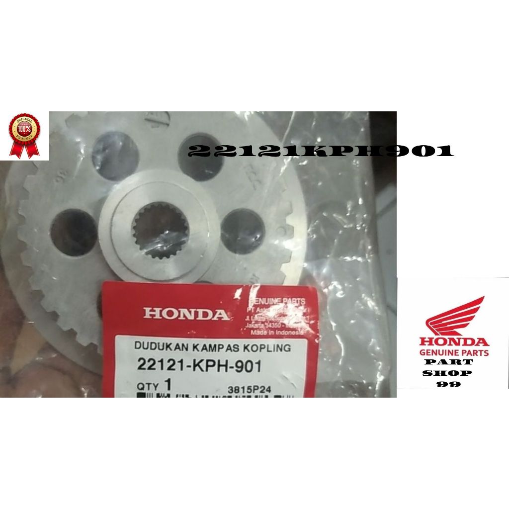 ORI- Dudukan Plat Kopling (Center Clutch) – Kharisma, Supra X 125 22121KPH901